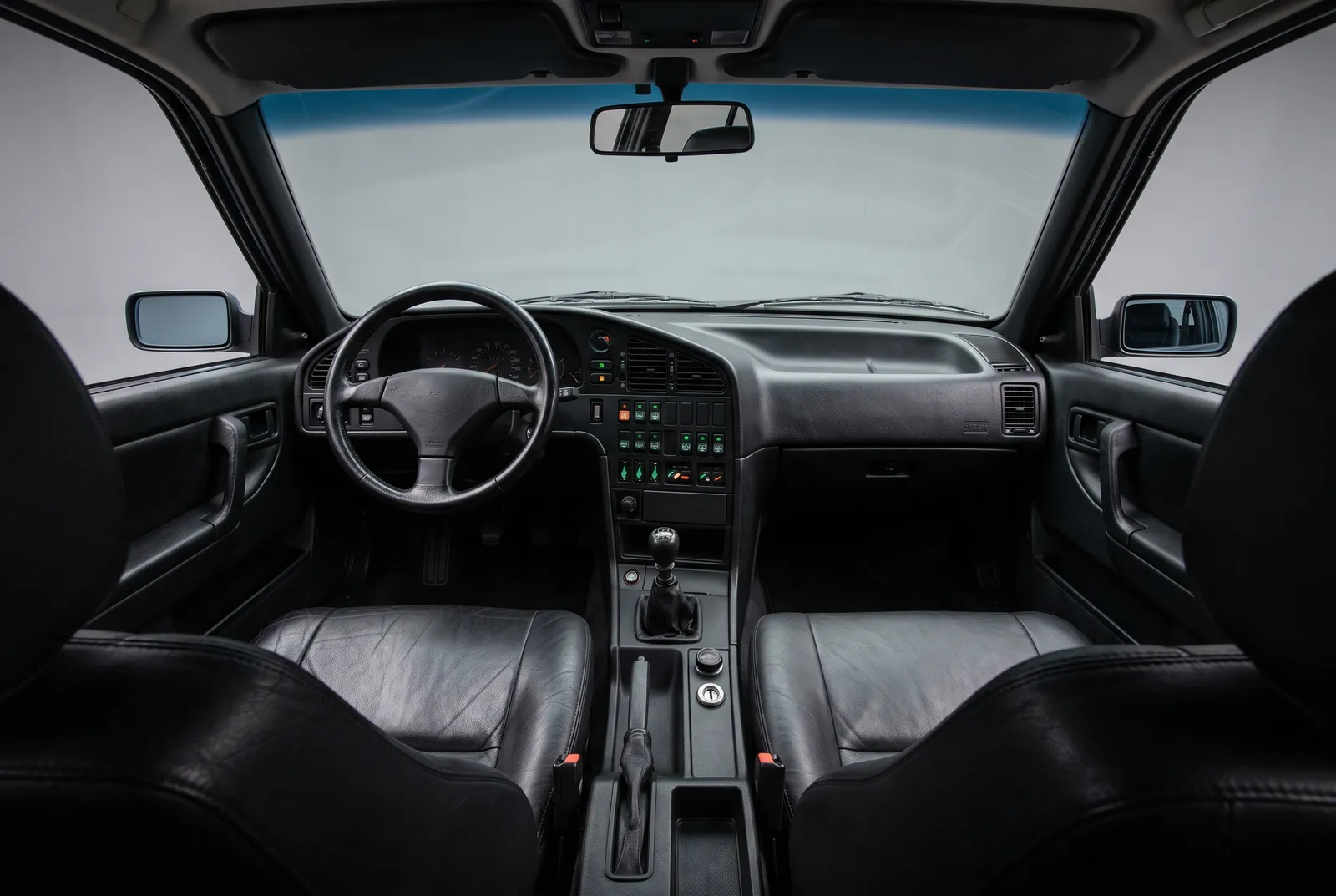 Interieur van een Saab