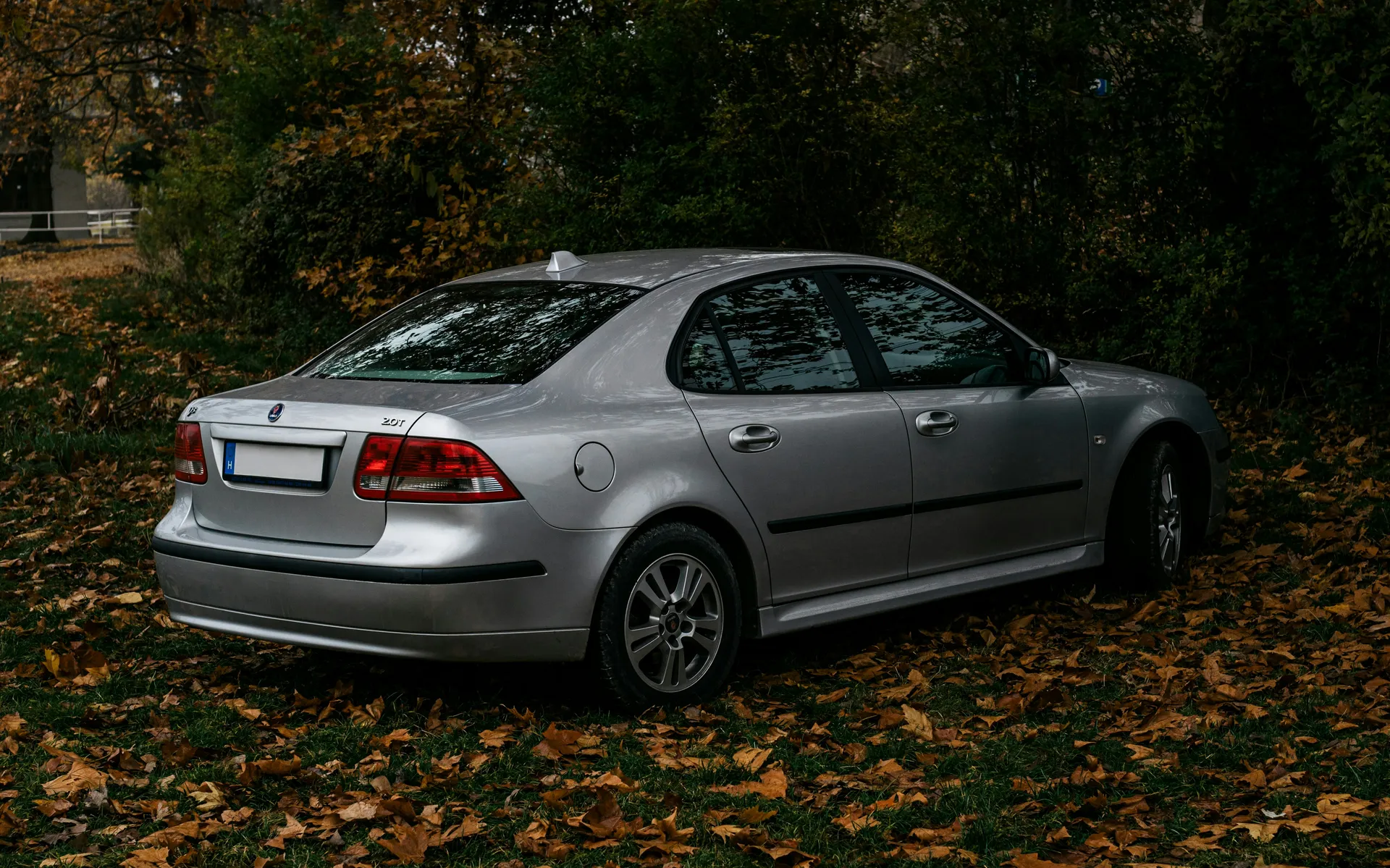 Model van een automerk in de hero van de website